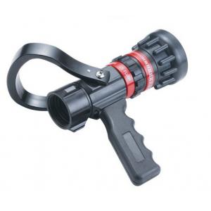 Flow Aluminum / Brass Fire Hose Nozzle Storz Type With Pistol Grip Adjust