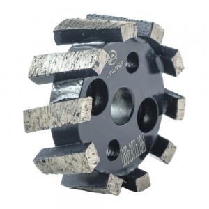 China Stone Grinding CNC Standard And Continuous Stubbing Wheel For Grinding Stone Slab Tools 20mm Thickness supplier