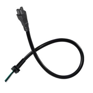 C5 から SR 電源ケーブル - ラップトップと医療機器のためのクローバーリーフからストレートブレードプラグアダプタ