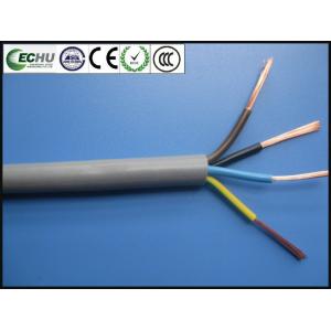 China Round Cable for Electrical Apparatus RVV 4Cx1.5sqmm with CE certificate in Grey Color supplier
