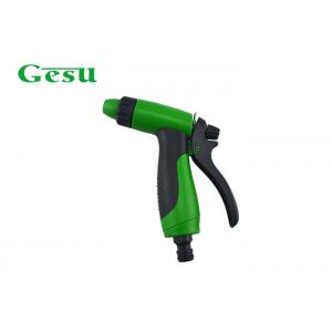 China ABS Plastic Adjustable Water Spray Nozzle With Rear Trigger And Adaptor supplier