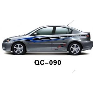 China Environment-friendly PVC Water Proof Car Body Sticker QC-090E supplier