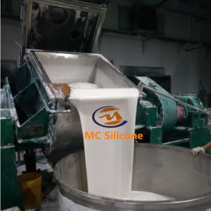 China 25 Shore A Two Part RTV Liquid White Tin Cure Mould Making Silicone Rubber With Hardener supplier