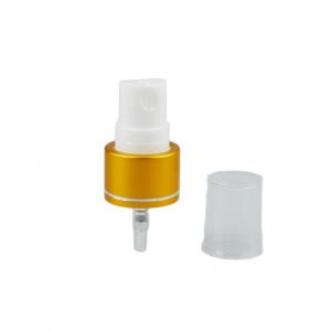 China 18 20 24 28mm Small Plastic Aluminium Sprayer Fine Mist Sprayer with Transparent Cover supplier