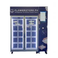 China Micron Commercial 24/7 Self Service Cooling Fresh Bouquet Flower Vending Machine With Nayax Card Reader on sale