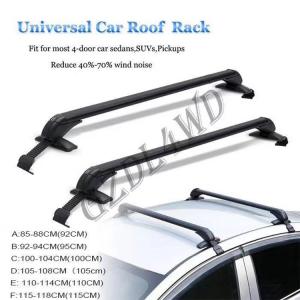 China A - F Style  Black / White Color Roof Rack Bar Aluminum Alloy For 4x4 Offroad Pickup supplier