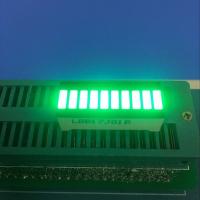 China Pure Green 10 LED Light Bar 120MCD - 140MCD Luminous Intensity on sale