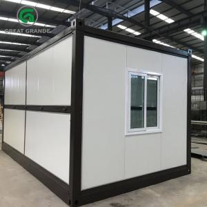 China Galvanized Steel Portable Site Office Cabin Huts OEM Convenient Innovative Folding supplier