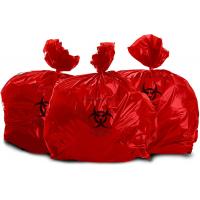 Heavy Duty 10 Gallon Professional Grade Roll Of 100 Biohazard Waste Disposal Bags