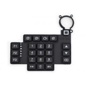 Laser Etched Custom Silicone Keypad Water Resistant For Remote Controller
