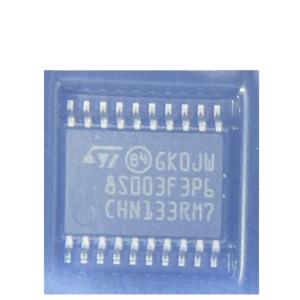 China STM8S003F3P6TR Microcontrolador MCU 8BIT 8KB FLASH 20TSSOP supplier