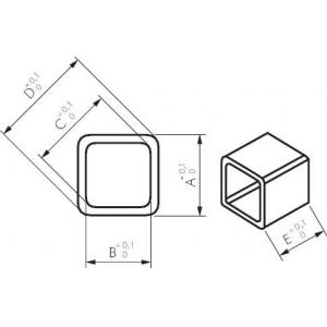 ISO5211 Valve Actuator Mounting Kits Drive Shaft Adapter Sleeve  For Square Fitting