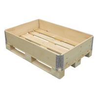 China Junk Shipping Wood Pallets 170 Pieces Capacity Folding Wooden Pallet Boxes on sale