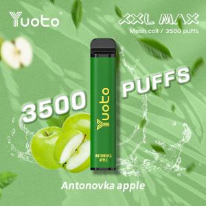 3500puffs YUOTO Disposable Vape Pen Suitable For High Wattage Vaping