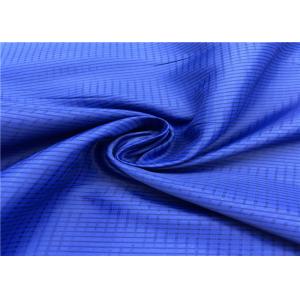 China 100% Polyester Anti Static Lining Fabric Lattice Pattern With High Color Fastness supplier