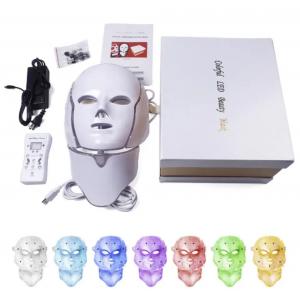 China Face Spa 7 Color Photon Mask Skin Rejuvenation Led Light Therapy Infrared Mask supplier
