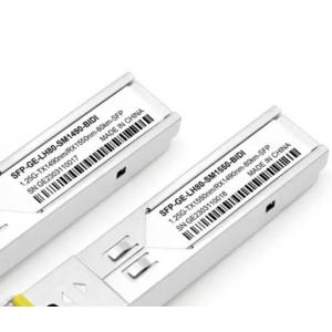 1.25G 80km SFP Fiber Optic Transceiver 1490/1550nm SC Connector BIDI OEM Manufacturer