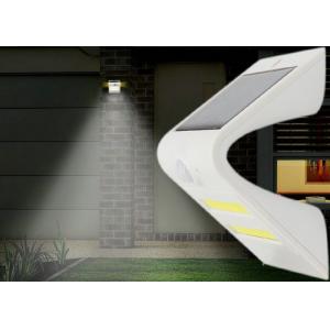 China 1.5W 150lm Solar Motion Security Light , Solar Garden Wall Lights COB 6000K supplier