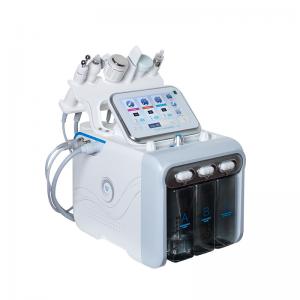 China skin cooling water jet peel elasticity micro-current jet peel facial water spray machine supplier