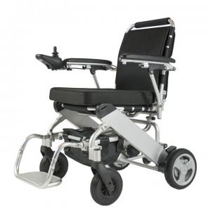 Handicapped Portable Foldable Electric Wheelchair 6km/H Aluminum Power Wheelchair ISO13485