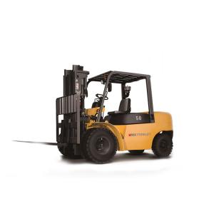 China Toyota Used 7 Ton Diesel Forklift Truck With Japanese Engine Standard supplier