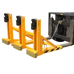 China Electric drum lifting equipment , forklift drum tipper for plastic / steel drums supplier