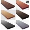 China High capacity PVC WPC decking floor extrusion line with laminating film surface treatment with conic twin scerw extruders wholesale
