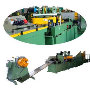 Automatic Silicon Steel Cutting Machine Cut To Length Line 600mm Width Strip