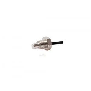 Water Temp Measurement 1/2" NPT Thread 50mm Screw Type Micro Temperature Sensor 10K With 1m Shielded Cable UL2464 22AWG