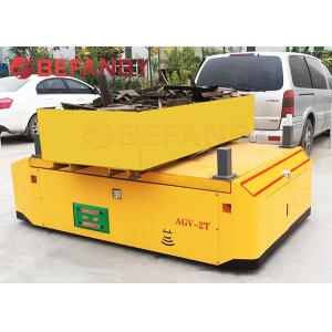 China 10 Ton AGV Automatic Guided Vehicle Wheel Drive Battery Cart For Auto Industry supplier