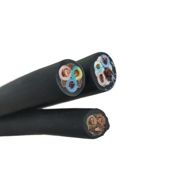 Movable Design H07RN-F Rubber Cable For Complex And Harsh Environments