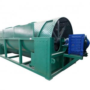 China Fresh Potato Washing Machine 30kw Rotary Washer Starch Equipment supplier