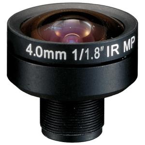 China 1/1.8 4mm F1.8 5Megapixel 1080P M12/CS Mount 126degree Wide Angle Lens supplier