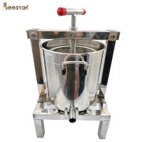 China Stainless steel manual Beeswax Machine Bee Wax Presser honey and wax presser on sale
