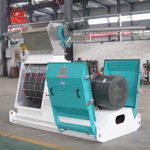 China Hammer Mill Feed Grinder Feed Processing Plant Machine 22kw supplier