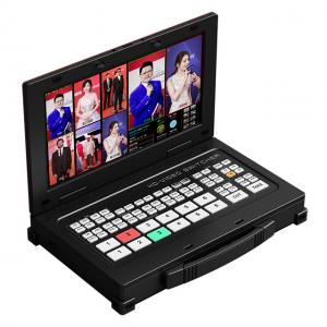 Multi View Live Steaming Video Switcher H.265/H.264 Live Streaming Equipment