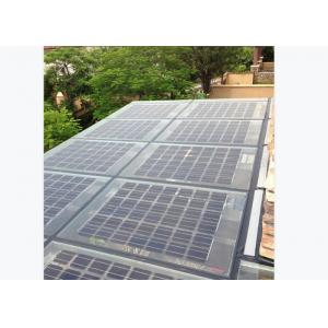 Double Glass BIPV Solar Panels Customized BIPV Transparent Photovoltaic Panel
