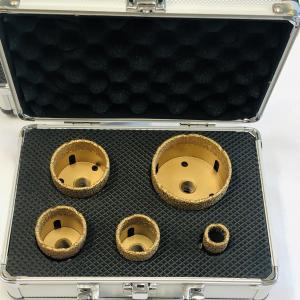 China M14 68mm Dry Porcelain Vacuum Brazed Diamond Core Drill Bits supplier