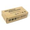 China フル/ハーフデュプレックスとST/SC接続の10G非管理ファイバーメディアコンバーター wholesale