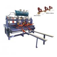 China Automatic Wooden Pallet Production Line Manufacturing Plant Wood Pallet Leg Nailing Machine on sale
