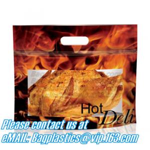 China Kraft-Paper-Roast-Chicken-Bag Roast Chicken Food Package Food Packing Bag Custom Food Packing,Hot Deli Bag Chicken Stand supplier