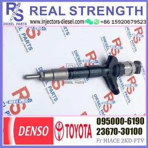 2KD TOYOTA Fuel Injector 095000-6190 23670-30100 For TOYOTA HILUX Engine