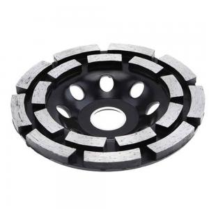 Diamond Profiling Wheels Sintering Double Diamond Segment Cup Wheel For Stone Grinding