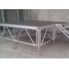 China Anti Skip Aluminum Stage Platform 50*3 Millimeter Main Tube Easy Assemble wholesale