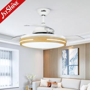 China Smart 42 Inch LED Invisible Ceiling Fan For Bedroom And Living Room supplier