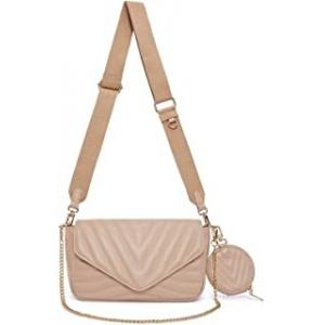 Stylish Designer Small Quilted Crossbody Bag For Women