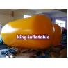 2m Dia Or Customized Yellow Inflatable Water Toys / PVC Cylinder Blob Water Park