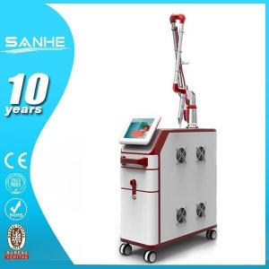 China Q-switch nd yag laser for yellow, red, brown tattoo ,lip color removal supplier