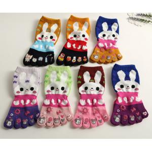 China printed five toes socks supplier