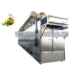 China Durable Industrial Conveyor Belt Dryer Machine  Continuous Tunnel Dryer For Hemp Leaves supplier